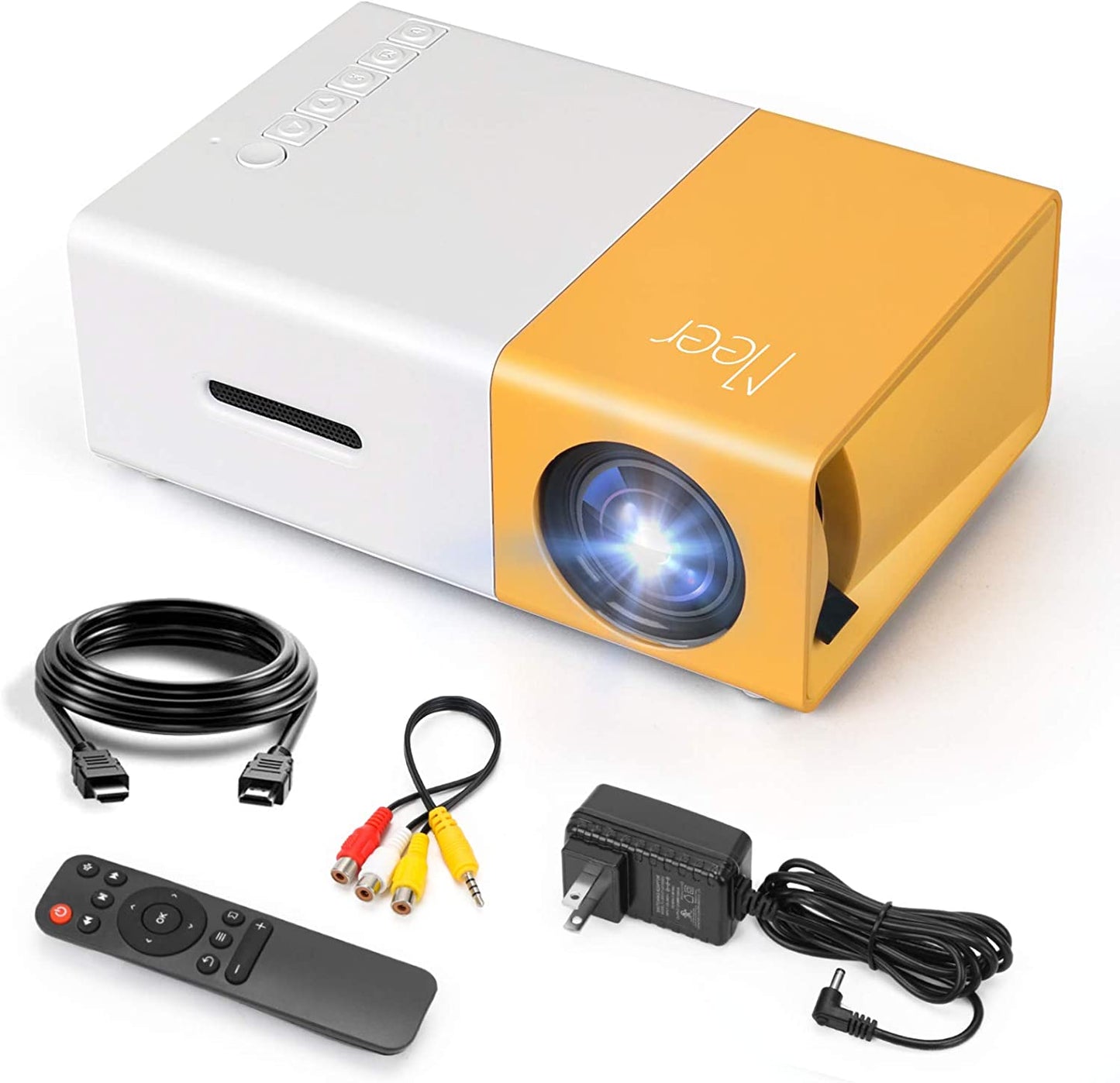 LED Mini Projector Portable 1080P - Home Theater Cinema Projector (HDMI USB TV)