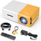 LED Mini Projector Portable 1080P - Home Theater Cinema Projector (HDMI USB TV)